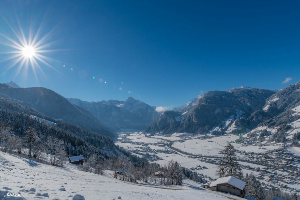 Ferienregion Mayrhofen-Hippach im Winter © Becknaphoto